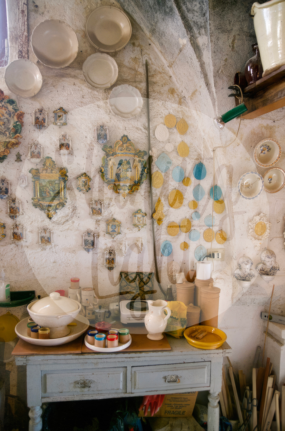 Wall Blessings - Grottaglie Ceramics, Puglia Italy