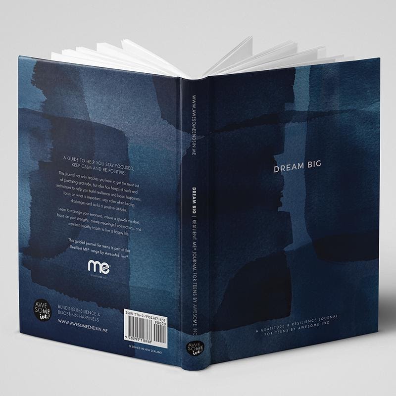 Resilient ME Gratitude Journal for Teens - Dream Big - Hard Cover